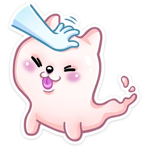 ☺ Стикер «Дженни без надписей» для Telegram