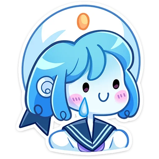 🥲 Стикер «Дженни без надписей» для Telegram
