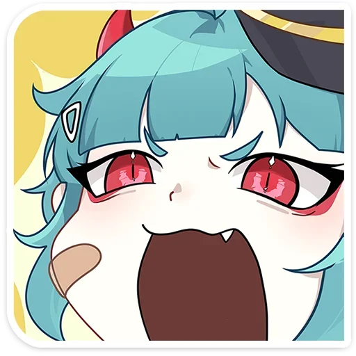 😡 Стикер «Kou Коу» для Telegram