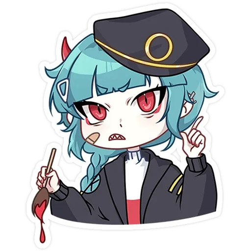 Стикерпак Kou Коу для Telegram — скачать