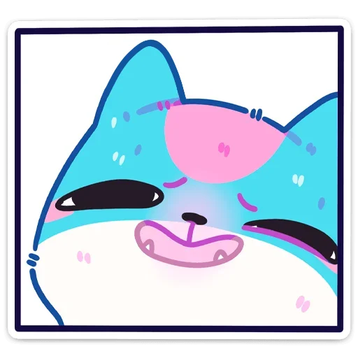 😠 Стикер «Куси без надписей» для Telegram