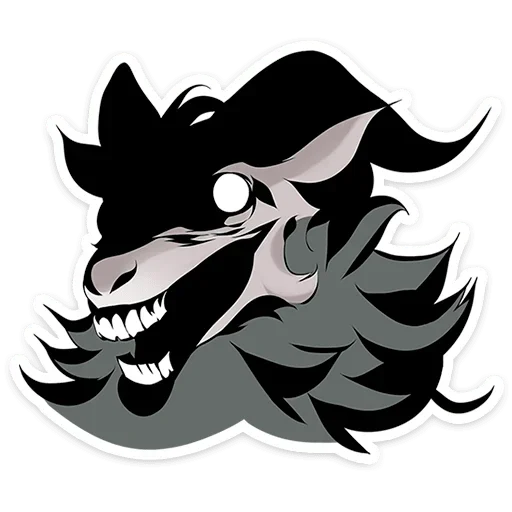 😈 Стикер «Хозяин леса без надписей» для Telegram