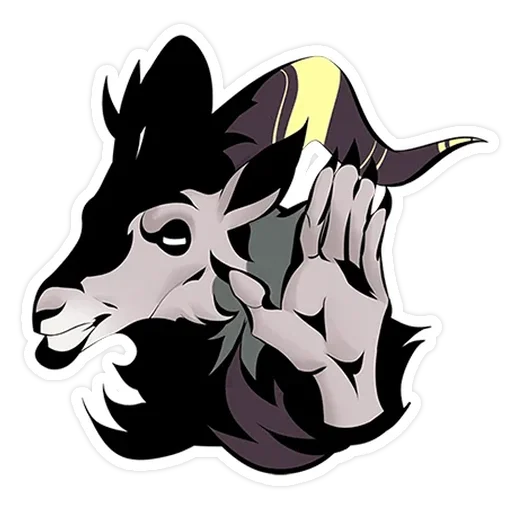 ✋ Стикер «Хозяин леса без надписей» для Telegram
