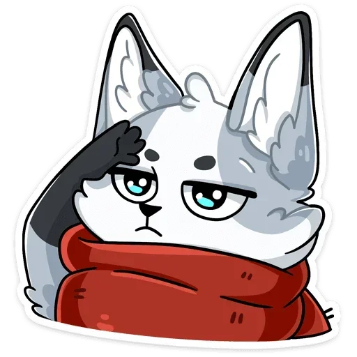 🫡 Стикер «Рейни без надписей» для Telegram