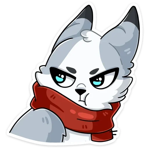 😡 Стикер «Рейни без надписей» для Telegram
