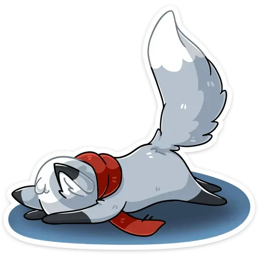 😵 Стикер «Рейни без надписей» для Telegram