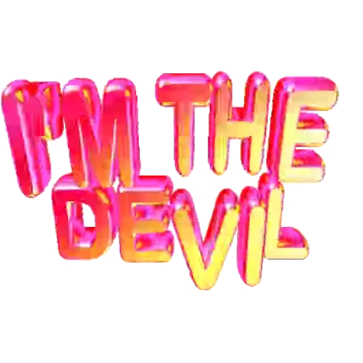 😈 Стикер «Textmoji and Masks» для Telegram