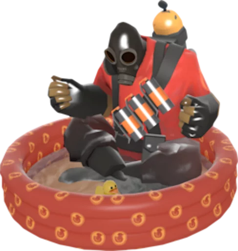 😊 Стикер «Team Fortress 2 Pyro» для Telegram