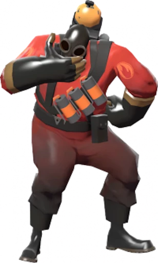 😁 Стикер «Team Fortress 2 Pyro» для Telegram