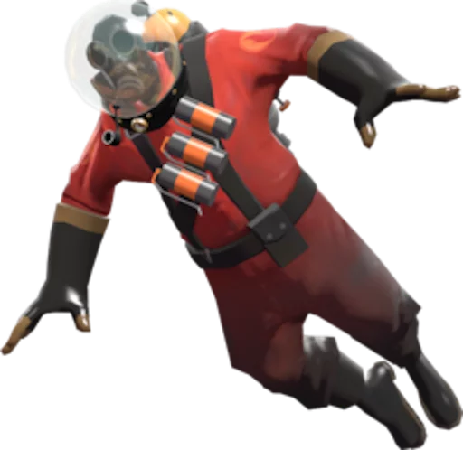 😮 Стикер «Team Fortress 2 Pyro» для Telegram