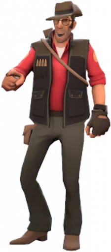 Стикерпак tf2 sniper для Telegram — скачать