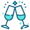 🥂 Эмодзи «Telegram Color 2» для Telegram