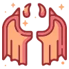 😈 Эмодзи «telegram color 3» для Telegram