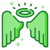 😇 Эмодзи «telegram color 3» для Telegram