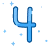 4️⃣ Эмодзи «telegram color 4» для Telegram