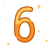 6️⃣ Эмодзи «Telegram Color 6» для Telegram