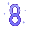 8️⃣ Эмодзи «Telegram Color 8» для Telegram