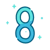 8️⃣ Эмодзи «Telegram Color 9» для Telegram