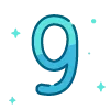 9️⃣ Эмодзи «Telegram Color 9» для Telegram