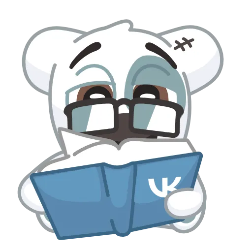 📖 Эмодзи «vk add #vk #emoji» для Telegram
