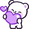 💜 Эмодзи «purple add #colors #purple» для Telegram