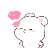 😘 Эмодзи «cute rabbit add #cute #animal» для Telegram