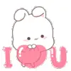 ❤️ Эмодзи «cute rabbit add #cute #animal» для Telegram