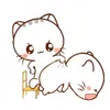 😈 Эмодзи «cute rabbit add #cute #animal» для Telegram