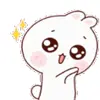 🥹 Эмодзи «cute rabbit add #cute #animal» для Telegram