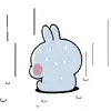 💦 Эмодзи «cute rabbit add #cute #animal» для Telegram