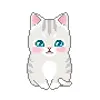 🐱 Эмодзи «cute rabbit add #cute #animal» для Telegram