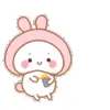 ❤️ Эмодзи «cute rabbit add #cute #animal» для Telegram
