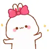 💃 Эмодзи «cute rabbit add #cute #animal» для Telegram