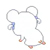 🥺 Эмодзи «cute rabbit add #cute #animal» для Telegram