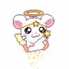 👼 Эмодзи «cute rabbit add #cute #animal» для Telegram