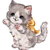 🐱 Эмодзи «for girls add #girls #длядевочек» для Telegram