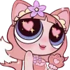 🥰 Эмодзи «for girls add #girls #длядевочек» для Telegram