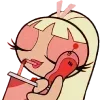 😌 Эмодзи «for girls add #girls #длядевочек» для Telegram