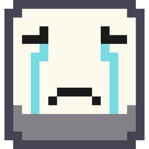 😭 Стикер «Pixel Stickers» для Telegram