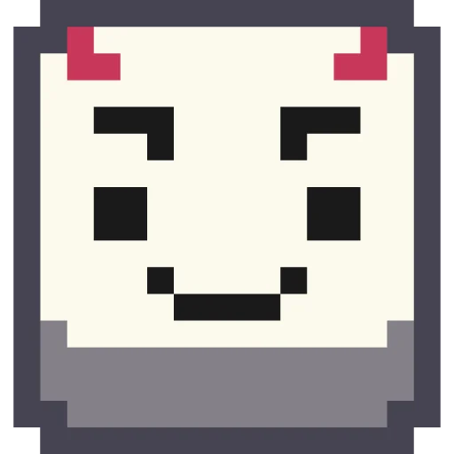 😈 Стикер «Pixel Stickers» для Telegram