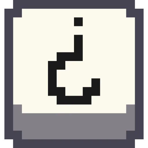 ❓ Стикер «Pixel Cyrillic» для Telegram
