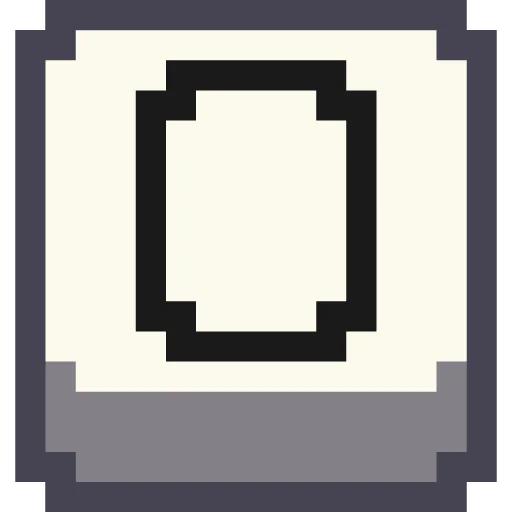 🔤 Стикер «Pixel Cyrillic» для Telegram