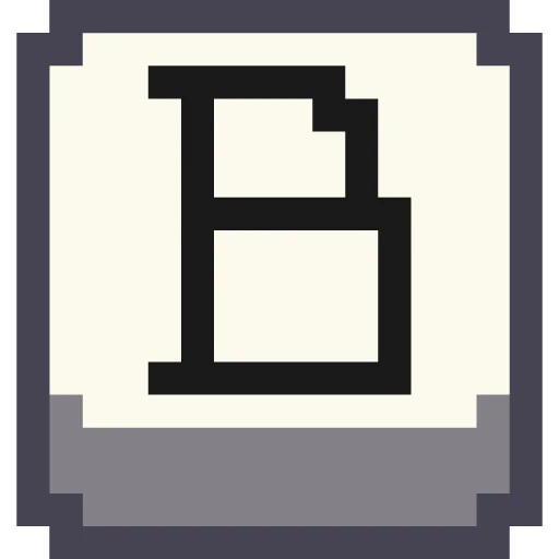 🔤 Стикер «Pixel Cyrillic» для Telegram