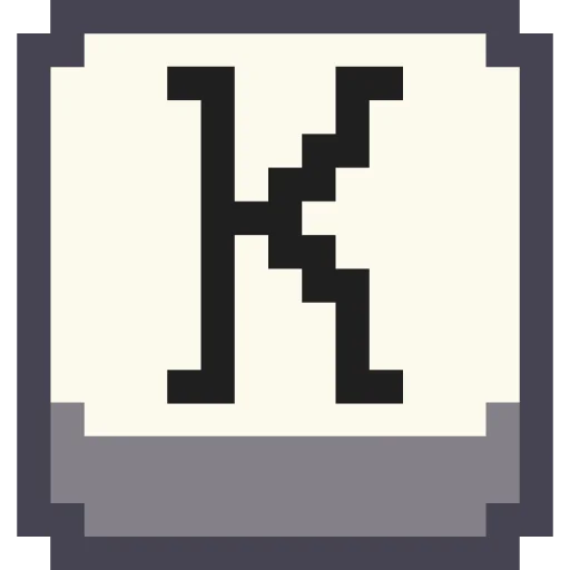 🔤 Стикер «Pixel Cyrillic» для Telegram