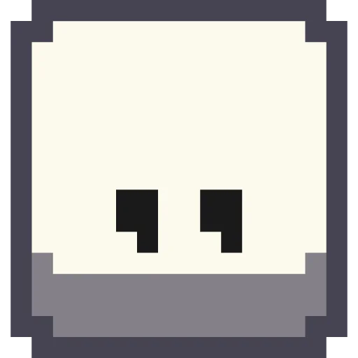 ➿ Стикер «Pixel Latin» для Telegram