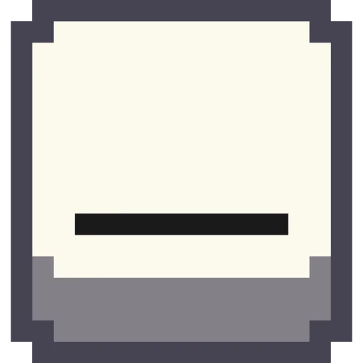 〰 Стикер «Pixel Latin» для Telegram