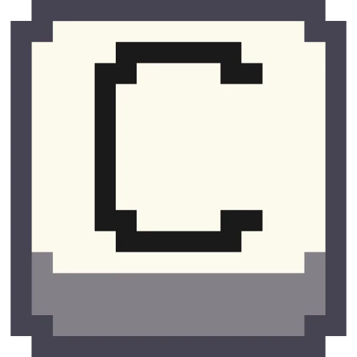 🔤 Стикер «Pixel Latin» для Telegram