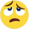 😧 Эмодзи «💙 Viber emoji - смайлы из Вайбера» для Telegram