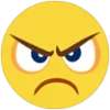 😠 Эмодзи «💙 Viber emoji - смайлы из Вайбера» для Telegram