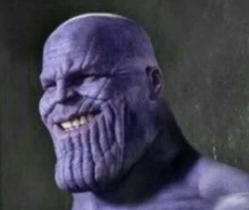 Стикерпак Thanos для Telegram — скачать